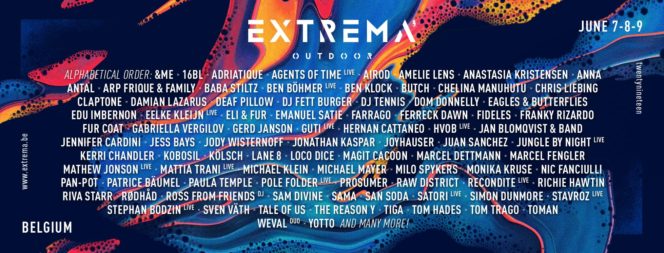 The Extrema Outdoor 2019 line-up