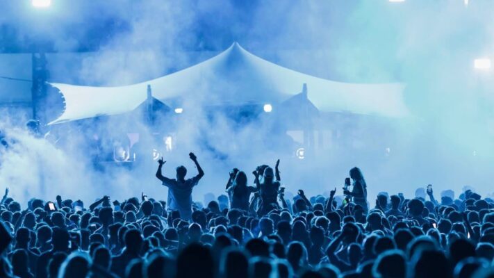 Belgian electronic music festival at Ooidonk Castle